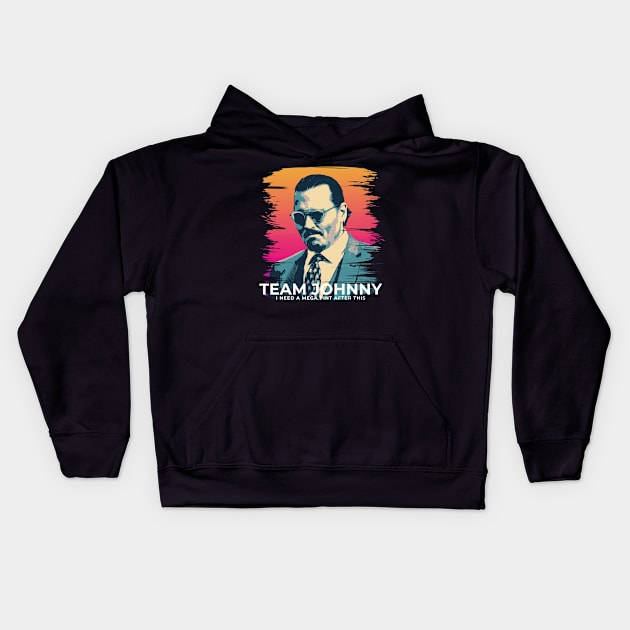 Team johnny Kids Hoodie by HANASUISI